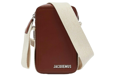 Pre-owned Jacquemus Le Cuerda Vertical Bag Brown