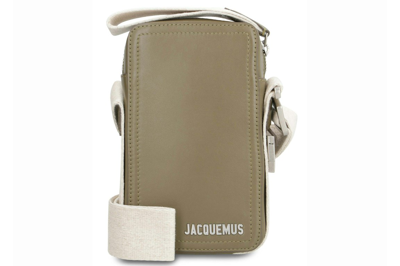 Pre-owned Jacquemus Le Cuerda Vertical Bag Khaki