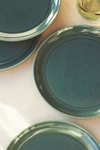 Anthropologie The Rowen Portuguese Stoneware Side Plates, Set Of 4 In Gray