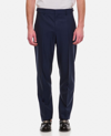 VERSACE FORMAL PANT WOOL CANVAS FABRIC