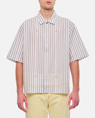 Jacquemus White 'la Chemise Manches Courte' Shirt