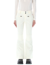 Perfect Moment High Waist Aurora Corduroy Flare Pant M In White