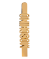 MOSCHINO LOGO LETTERING HAIR CLIP
