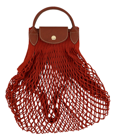 Longchamp Handbag In Red