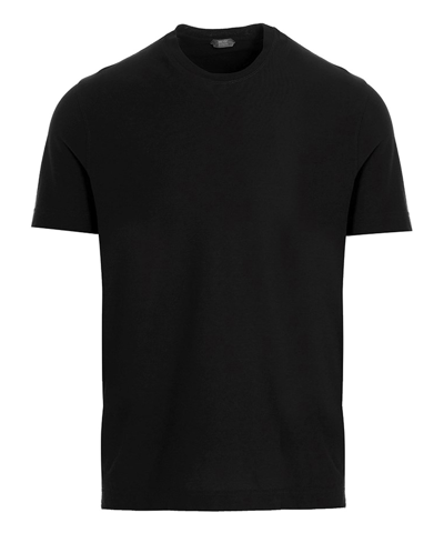 Zanone T-shirt In Black