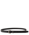 Saint Laurent Cassandre Belt In Black