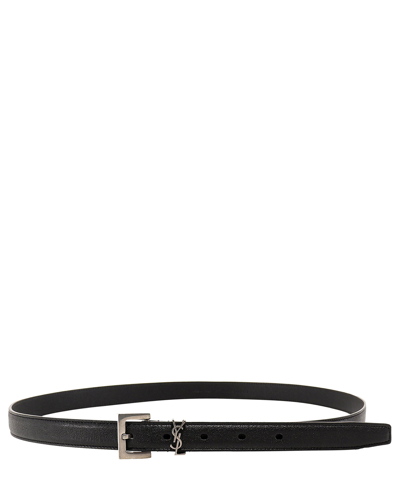 Saint Laurent Belt In Black