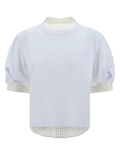 Sacai Top In Off White