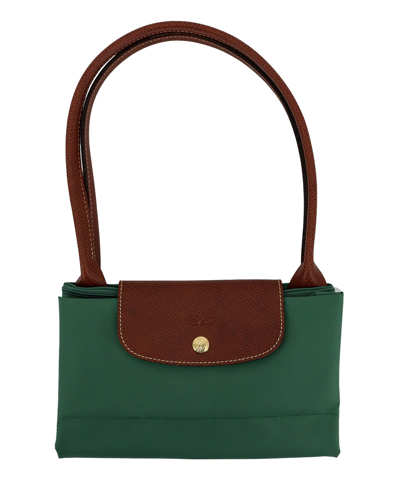 Longchamp Le Pliage Shoulder Bag In Green