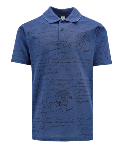 Acne Studios Polo Shirt In Blue