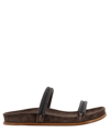 Brunello Cucinelli Sandals In Grey