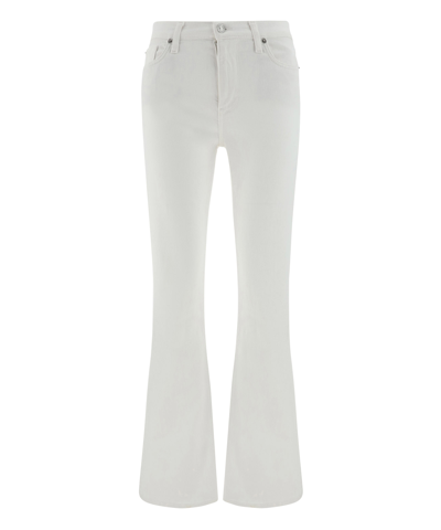 7 For All Mankind Logan Denim Jeans In White