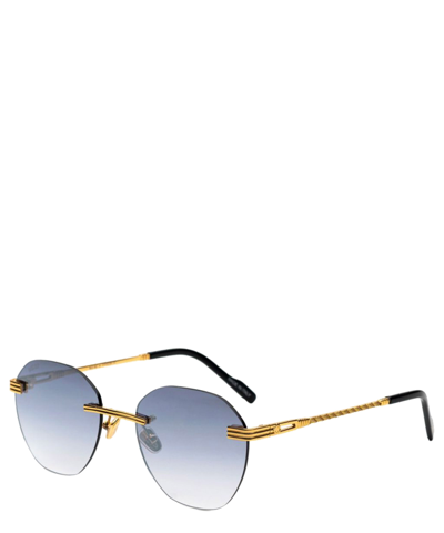 Bustout Sunglasses Travis Esagonale - Oro - Azzurro In Crl