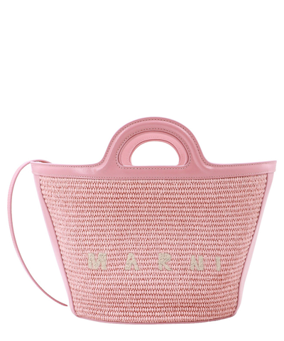 Marni Tropicalia Tote Bag In Pink