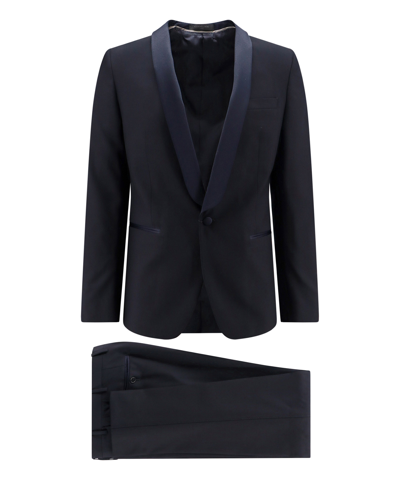 Corneliani Tuxedo Suit In Blue