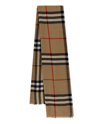 Burberry Wool Scarf In Multicolor