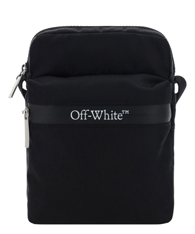 Off-white Crossbody Bag In Black