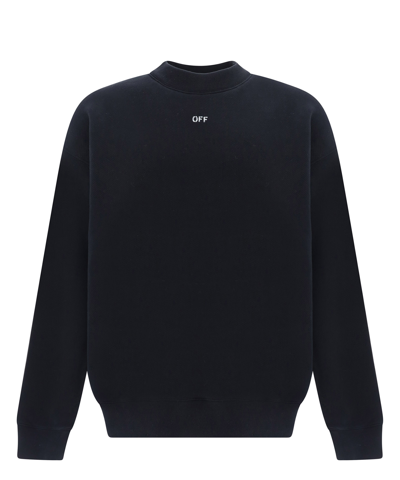 Off-white Sweatshirt In Black