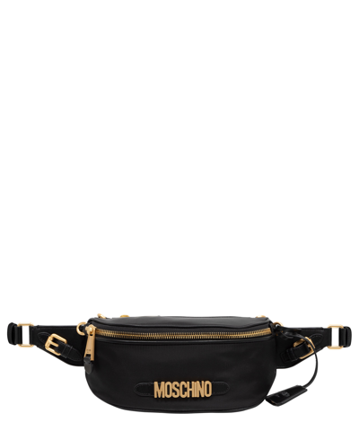 Moschino Belt Bag In Black