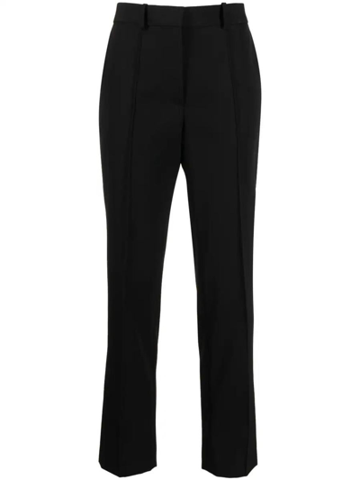 Lanvin High-rise Tailored Trousers In Black
