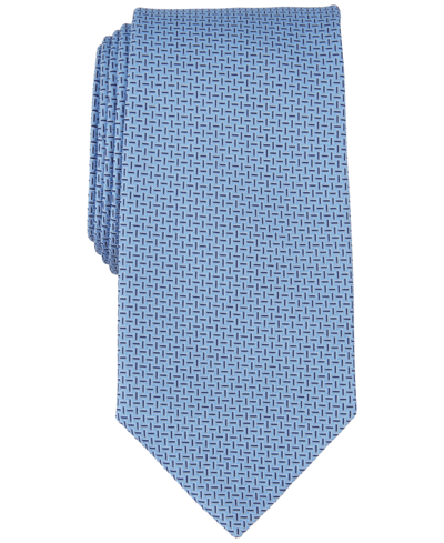 Michael Kors Men's Dorset Mini-pattern Tie In Lt.blue