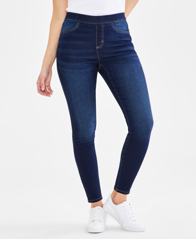 Style & Co Petite Mid-rise Pull On Jeggings, Created For Macy's In Stockton