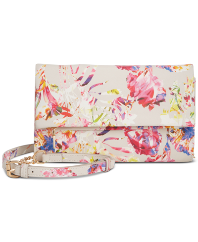 Inc International Concepts Averry Tunnel Convertible Clutch Crossbody, Created For Macy's In Lana Garden Flr