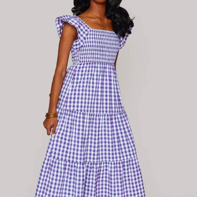 Buddylove Brynn Midi Dress In Purple