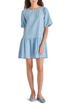 Steve Madden Abrah Minidress In Blue