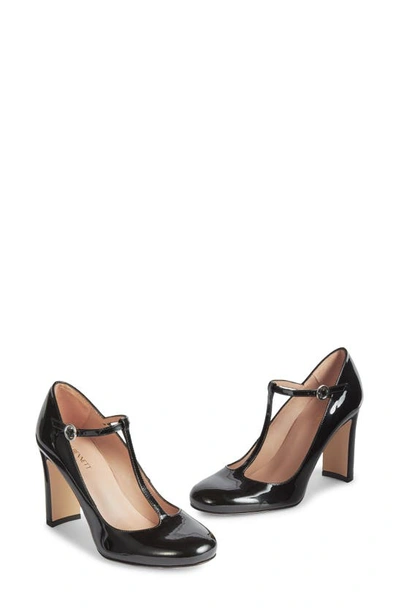 Lk Bennett Annalise T-strap Pump In Black