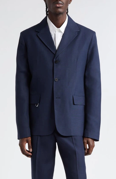 JACQUEMUS JACQUEMUS LA VESTE CABRI THREE-BUTTON BLAZER