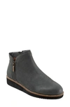 Softwalk Wesley Bootie In Smoke Nubuck