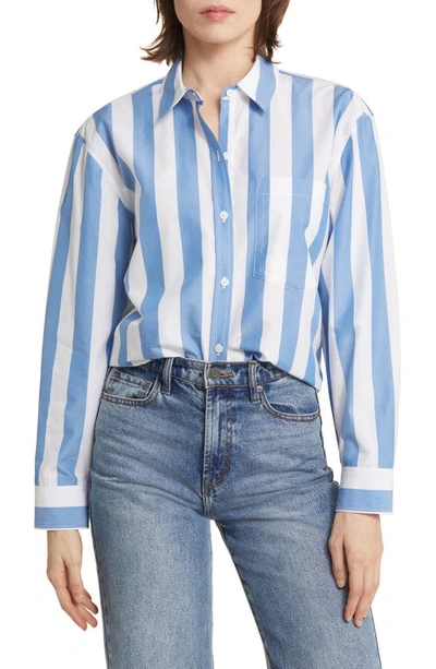 Rails Arlo Stripe Shirt In Rue Stripe