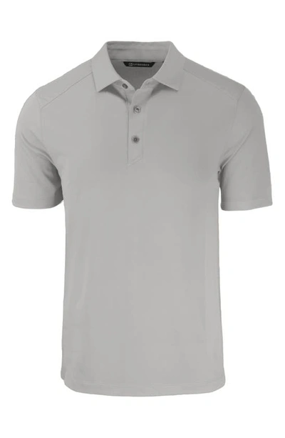 Cutter & Buck Solid Performance Recycled Polyester Polo In Polished