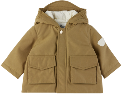 Bonpoint Baby Beige Faustino Jacket In 066b Muscade