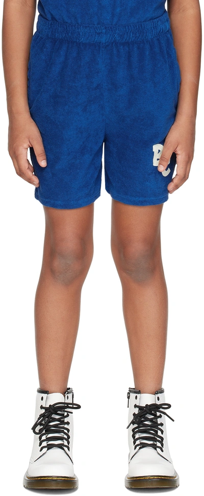 Bobo Choses Kids Blue 'bc' Shorts