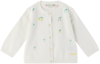 BONPOINT BABY OFF-WHITE CLAUDIE CARDIGAN