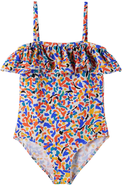 Bobo Choses Kids Multicolor Confetti All Over Swimsuit