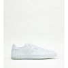 Tod's Leather Sneaker Tabs With In Grey