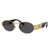 Versace Iconic Ve 2264 100287 56mm Unisex Oval Sunglasses In Multi