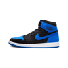 Nike Men's Air Jordan 1 High Og Royal Reimagined Sneaker In Black/royal Blue/white In Black