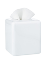 Labrazel Dome Black Gloss Tissue Cover In Powder White