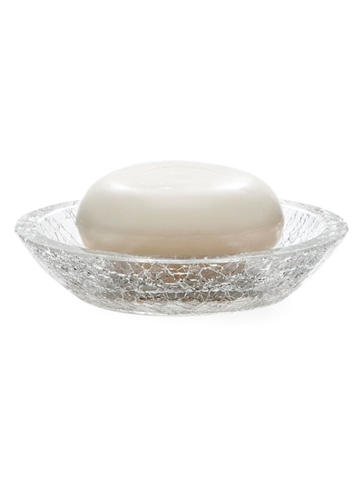 Labrazel Carina Crackle Soap Dish In Clear Crackle