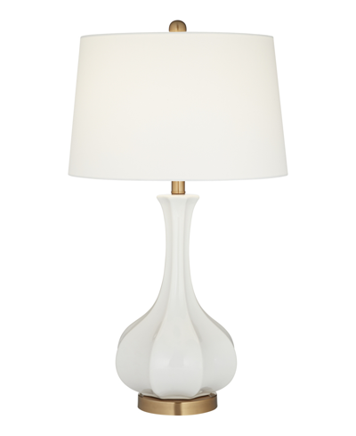 Pacific Coast Bluesteel Table Lamp In White