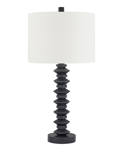 Pacific Coast Heron Table Lamp In Black