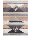 Lr Home Closeout!  Nero Nro81984 6' X 9' Area Rug In Tan,black