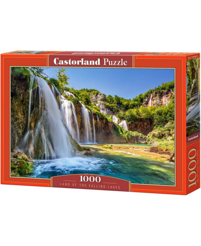Castorland Land Of The Falling Lakes 1000 Piece Jigsaw Puzzle In Multicolor