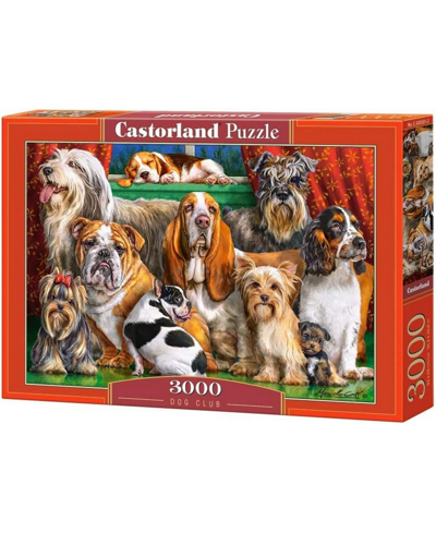Castorland Kids' Dog Club 3000 Piece Jigsaw Puzzle In Multicolor