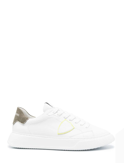 Philippe Model Trainers In Blanc Vert
