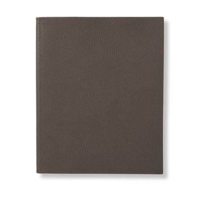 Smythson Portobello Notebook In Ludlow In Brown